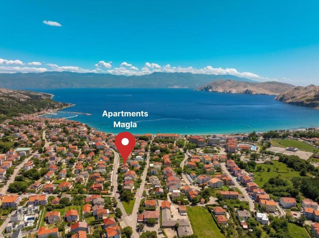 Apartments Magla With Terrace Baška Dış mekan fotoğraf